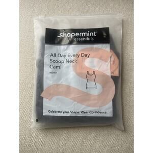 Shapermint NWT All Day Cami Women’s XXL Black Shapes & Smoothes Rolls & Bulges